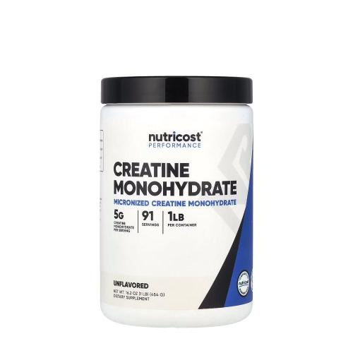 Nutricost Creatine Monohydrate Powder (453 g, Non Aromatizzato)