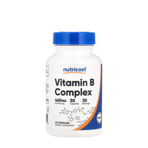 Nutricost Vitamin B Complex  (30 Capsule)