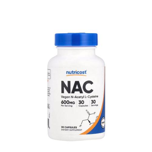 Nutricost N-Acetyl L-Cysteine (NAC) 600 mg (30 Capsule)