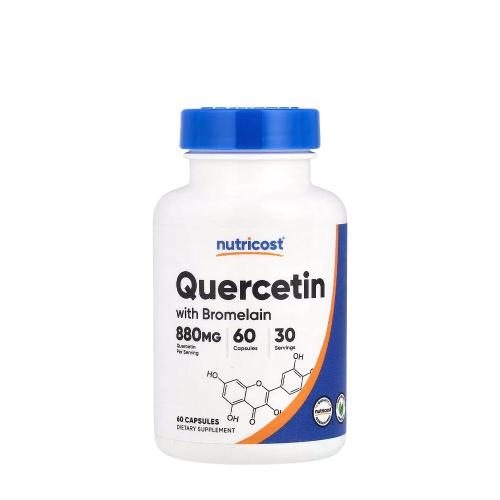 Nutricost Quercetin (With Bromelain) 880 mg (60 Capsule)