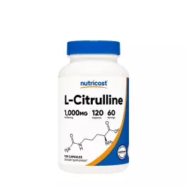 Nutricost L-Citrulline Capsules 1000 mg (120 Capsule)