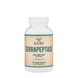Double Wood Supplements Serrapeptase  (120 Capsule)