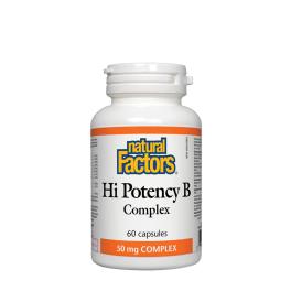 Natural Factors Hi Potency B Complex (60 Capsule)