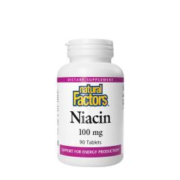 Natural Factors Niacin 100 mg (90 Compressa)