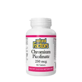 Natural Factors Chromium Picolinate 250 mcg (90 Compressa)