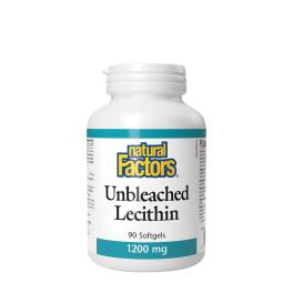   Natural Factors Unbleached Lecithin 1200 mg (90 Capsule morbida)