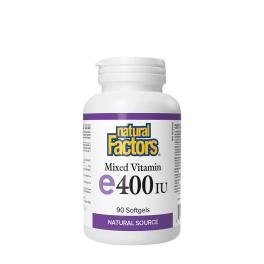   Natural Factors Mixed Vitamin E Natural Source 400 IU  (90 Capsule morbida)