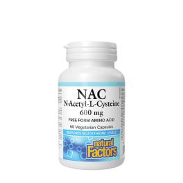   Natural Factors N-Acetyl-L-Cysteine Amino Acid (NAC) 600 mg (60 Capsule veg)