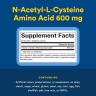 Natural Factors N-Acetyl-L-Cysteine Amino Acid (NAC) 600 mg (60 Capsule veg)