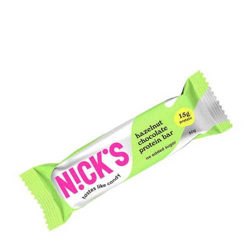 Nick's Barretta proteica alla nocciola e cioccolato (50 g)