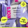 Nick's Oat Bar Blueberry Cinnamon (35 g)