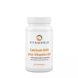 Vitaworld Calcium 600 plus vitamin D3 (60 Compressa)