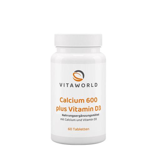 Vitaworld Calcium 600 plus vitamin D3 (60 Compressa)