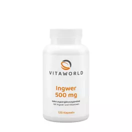 Vitaworld Ginger 500 mg (120 Capsule)