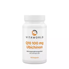 Vitaworld Q10 100 mg Ubichinon (100 Capsule)