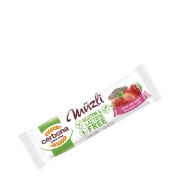 Cerbona Gluten Free Strawberry-Chia Seed Muesli Bar (35 g)