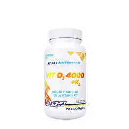 ALLNUTRITION D3 4000 + K2  (60 Capsule morbida)