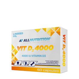 ALLNUTRITION Vit D3, 4000 IU (60 Capsule)