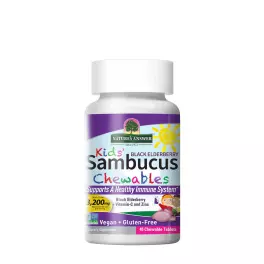   Nature's Answer Kids Sambucus Chewables (45 Compresse da masticare)