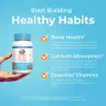 MaryRuth's K2 + D3 Calcium Gummies (60 Caramella gommosa, Pesca Mango Albicocca)