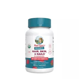   MaryRuth's Organic Hair, Skin, & Nails Gummies (60 Caramella gommosa, Fragola)