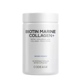 Codeage Biotin Marine Collagen  (120 Capsule veg)