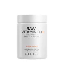Codeage Raw Vitamin D3+ (60 Capsule veg)