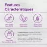 Webber Naturals Vitamin C+D3 500 mg/500 IU (200 Compresse da masticare, Arancia)