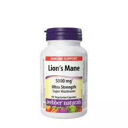 Webber Naturals Lion's Mane 5000 mg (90 Capsule veg)