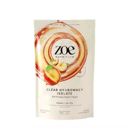 ZOE Nutrition Clear Hydrowhey (454 g, Tè Freddo alla Pesca)