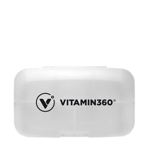Vitamin360 Pill Box With 5 Compartments (Bianco)