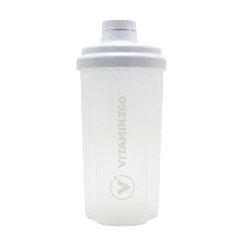 Vitamin360 Transparent Shaker (500 ml, Bianco)