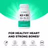 Vitamin360 K2+D3 (60 Capsule veg)