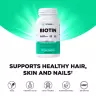 Vitamin360 Biotin 5,000 mcg (60 Capsule veg)